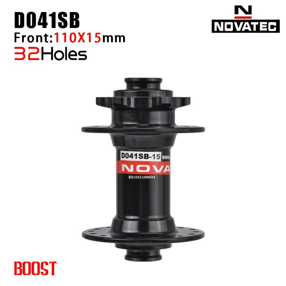 NOVATEC Mountain Bike Hub D041SB D042SB 32/36 Holes Mtb Bushing for 8/9/10/11 Speed MTB Disc Brake Hub Mtb Hubs 32H 36H