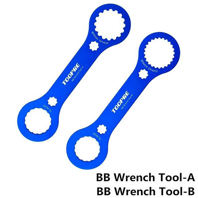 MTB/Road Bike Bottom Bracket Wrench Aluminum 39/40.5/44/46/50mm BB Installation Removal Tool DUB MT800 BB91 BB71 GXP BSA30 BB386-WAYBIKER