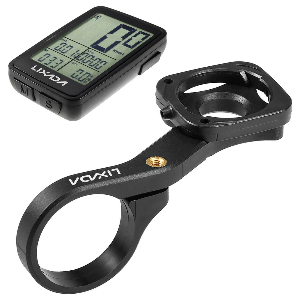 Lixada USB Rechargeable Wireless Bike Cycling Computer Bicycle Speedometer Odometer Stopwatch Speedometer Watch LED Digital Rate-WAYBIKER