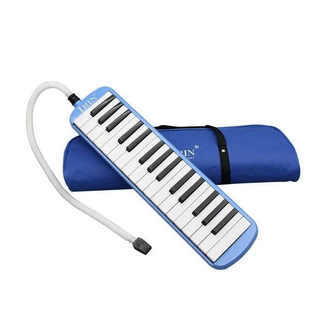 32 Piano Keys Melodica Musical Education Instrument for Beginner Kids Children Gift with Carrying Bag-WAYBIKER