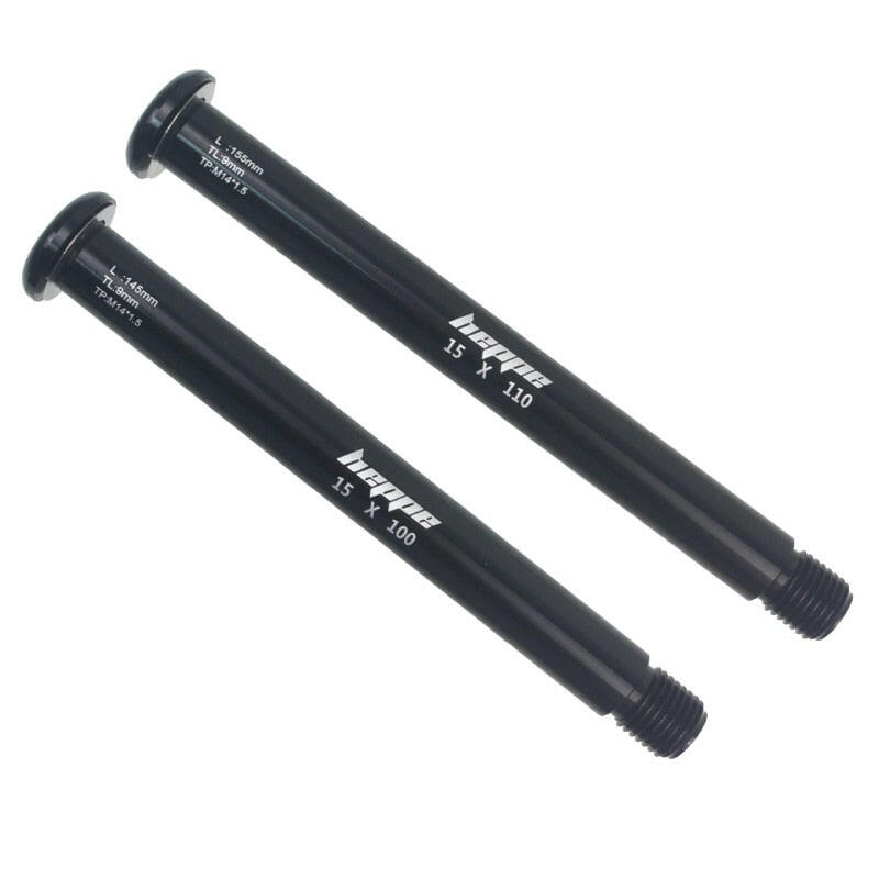 HEPPE Bike Fork Thru Axle MTB Front Fork 15x100 15x110 Boost Thru Axle for FOX SC 32 34 36 Series Front Fork Ultra light Axle