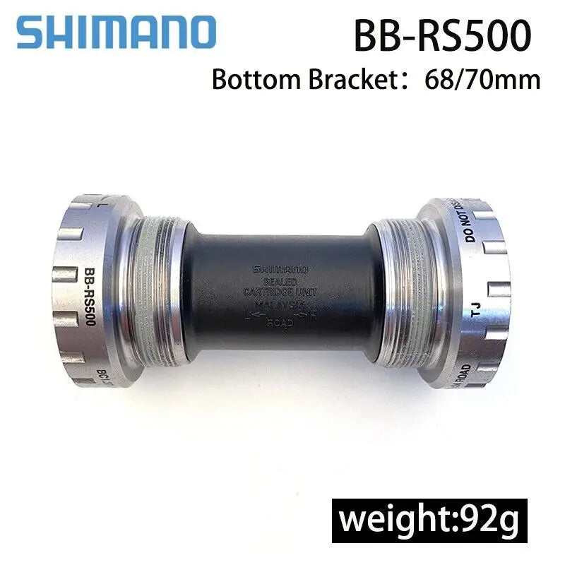 Shimano RS501 RS500 Road Bike BB Bottom Bracket Thread 68/70 Bicycle Central Movement RS501-LW Speed Bike Lower Support