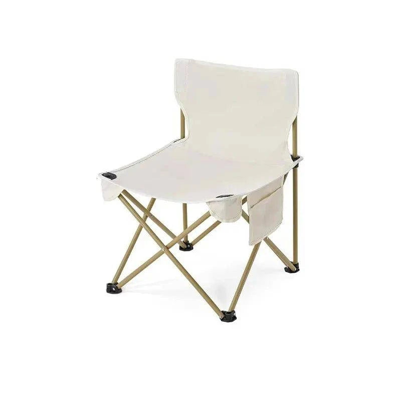 Detachable Portable Folding Camping Chair Outdoor Moon Chair Collapsible Foot Stool For Hiking Picnic Fishing Chairs-WAYBIKER