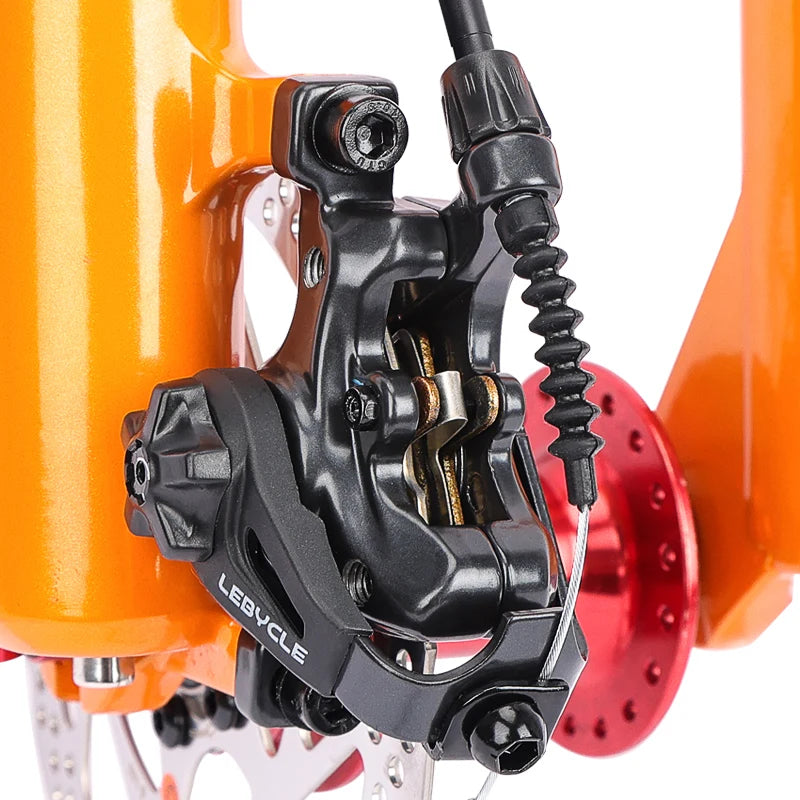 Double side drive mountain bike disc brake Universal brake clamp set modified electric vehicle accessories-WAYBIKER