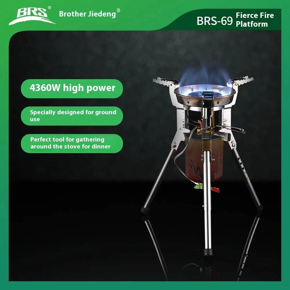 BRS-69 Camping burner high thermal power portable camping stove Portable gas burner Bulin high power burner b16 pro Torch-WAYBIKER