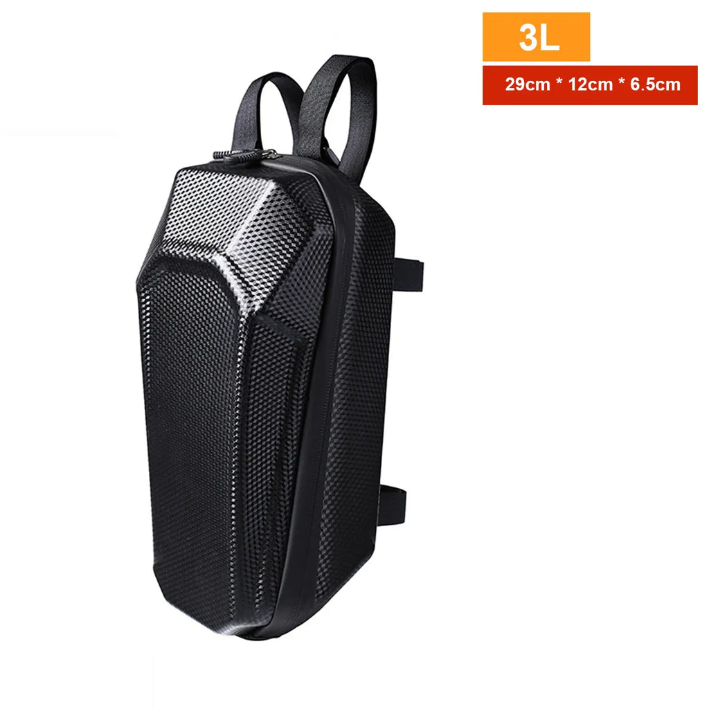 Electric Scooter Front Bag Waterproof EVA Hard Shell Bags Reflective Handlebar Hanging Bag Storage Accessories For Xiaomi M365-WAYBIKER