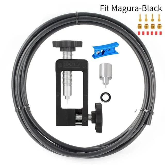 TOOPRE Bike Hydraulic Disc Brake Oil Needle Tool Driver Hose Cutter Cable Pliers Olive Connector Insert BH59 BH90 Install Press-WAYBIKER