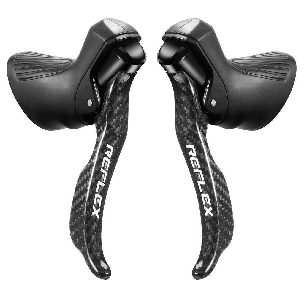 SENSAH carbon fibre Road Bike Shifter 2x7 2x8 2x9 2x10 Speed bicycle Brake Lever for  Tourneg Tiagra Sora Claris R8000 R7000 105-WAYBIKER