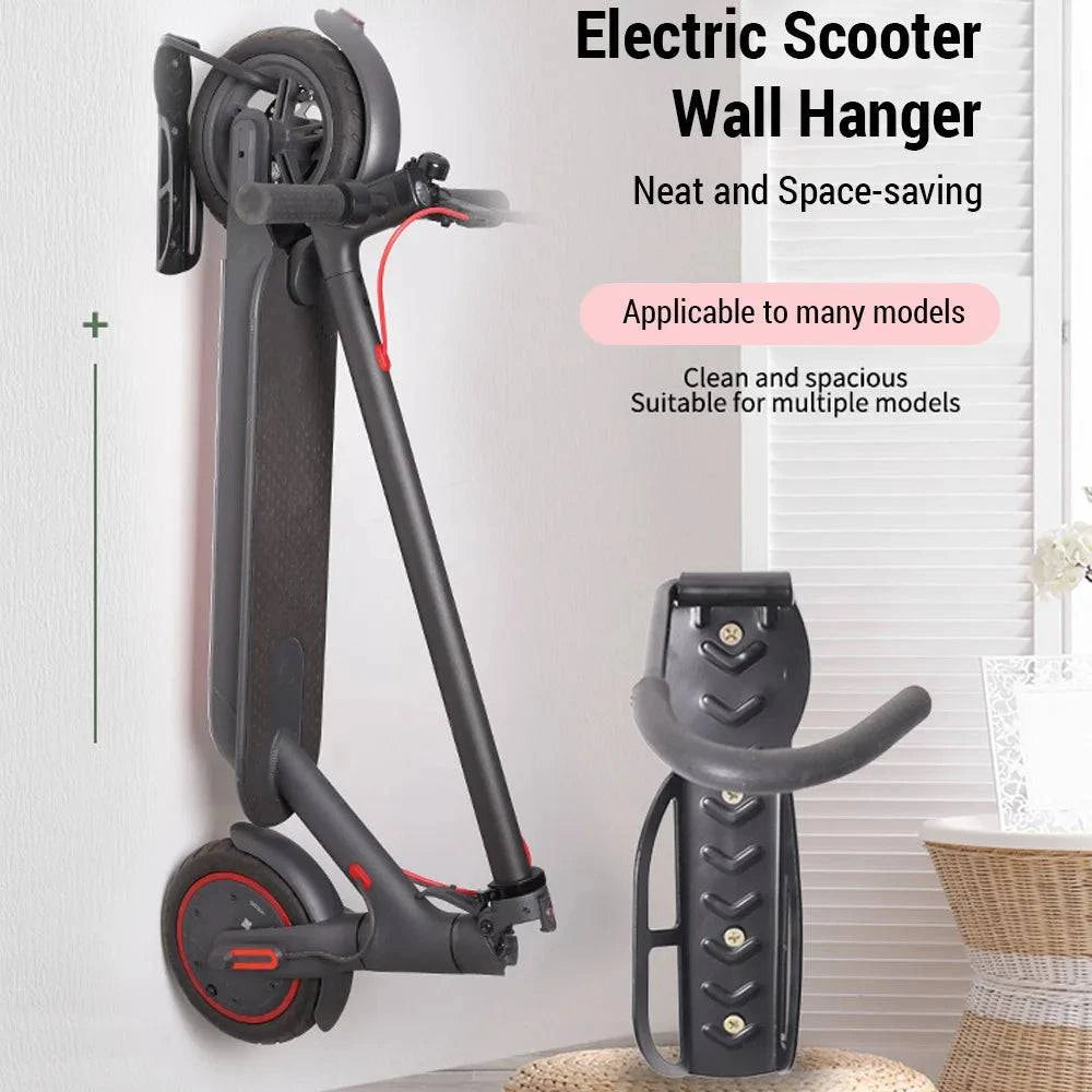 Electric Scooter Wall Mount Vertical Scooter Hangers Steel Wall Hanging Hook Compatible for M365 M365Pro Kugoo M4 Scooter-WAYBIKER