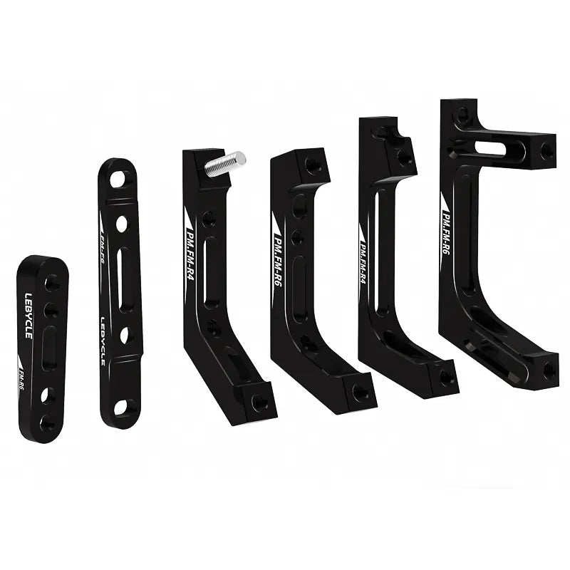 Lebycle Road bike Disc Brake Flat Mount Adapter Ultralight Bracket Disc Brake Adaptor For 140 160mm-WAYBIKER
