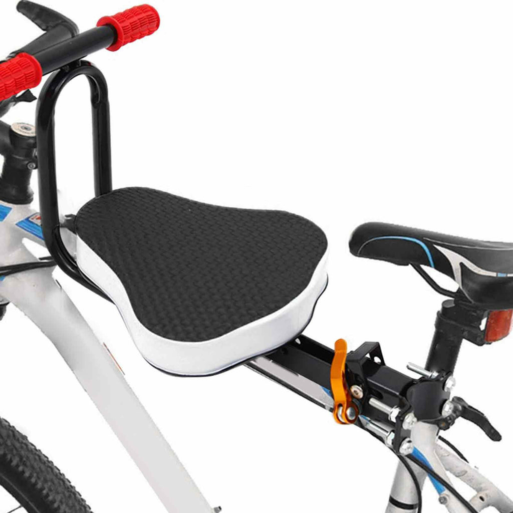 Bicycle Front Mounted Bike Child Seat Foldable Ultralight Front Mount Sturdy Seat With Handrail Child Safe Chair For Cycling-WAYBIKER
