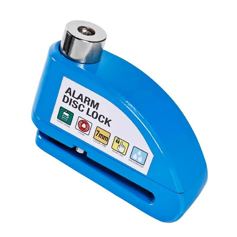 Motorcycle Alarm Lock Safety Anti-Theft Disc Brake Alarm Aluminum Alloy Safety Anti-Theft Motorcycle Bicycle Accessories-WAYBIKER