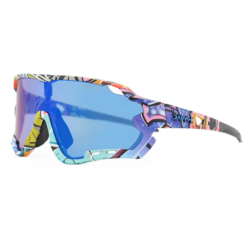 Kapvoe MTB Bike Eyewear Man Woman Cycling Sunglasses UV400 Polarized Bicycle Glasses Sports Racing Riding Goggles Ciclismo-WAYBIKER