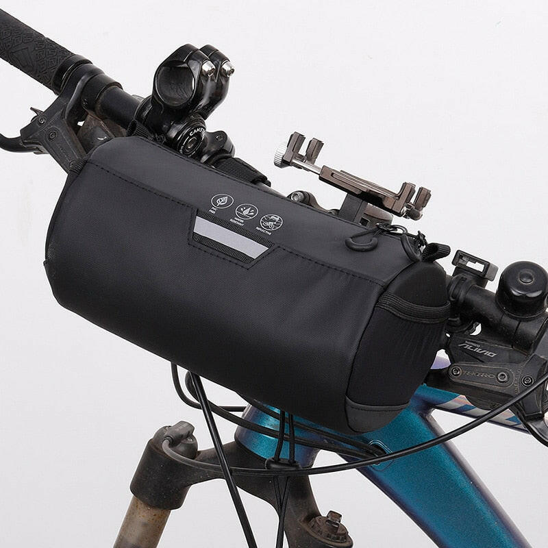 Bicycle Bag Handlebar Bag Big Capacity Front Tube Cycling Bag Multifunctional Riding Tool Pack Basket Accessories-WAYBIKER