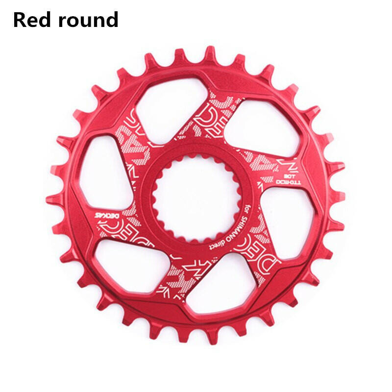DECKAS 1X12 Speed Round Oval Chainring For shimano M6100 M7100 M8100 M9100 Crankset MTB Bike Bicycle Center Lock 30T 32T 34T 36T-WAYBIKER