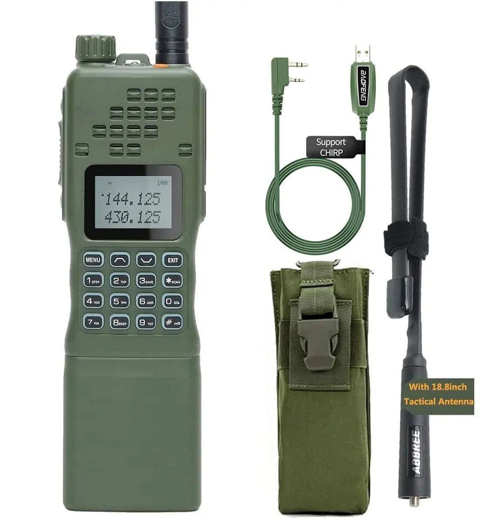 Baofeng AR-152 15W Walkie Talkie Powerful CB Two way Radio 12000mAh Battery Tactial Long Range AN PRC-152 Dual Band Transceiver-WAYBIKER