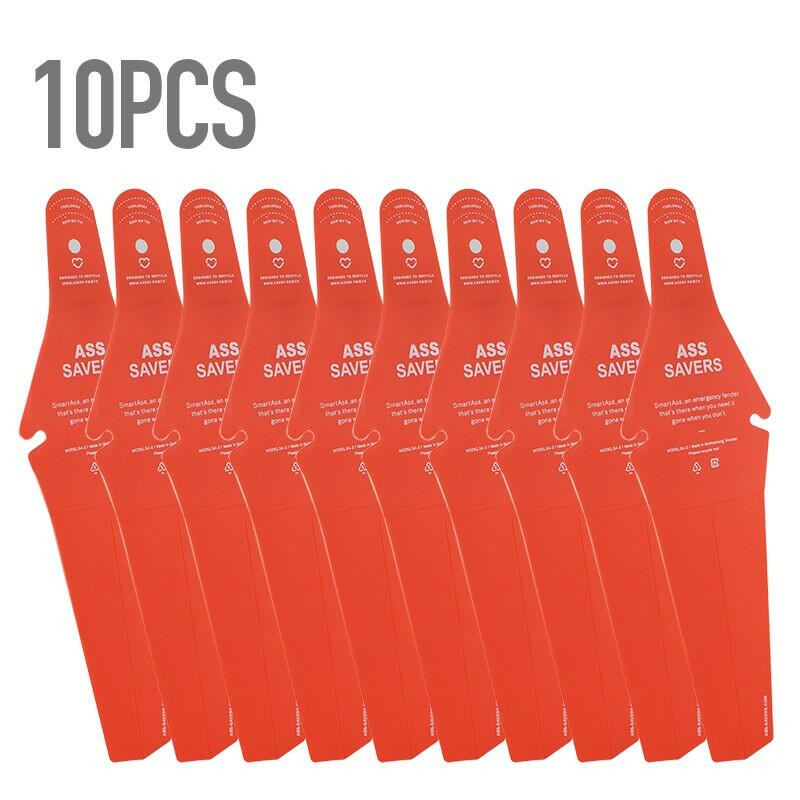 10pc MTB Road Bike Fender Saddle Mudguard Ass Removable Part Accessories Rear Mountain Bike Wings Fender For Bicycle Accessories-WAYBIKER