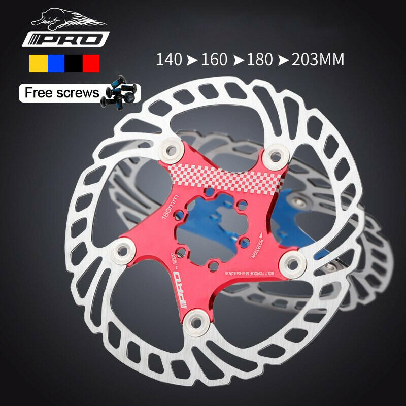 IIIPRO Bicycle Brake Rotor 140mm 160mm 180mm 203mm Disc Brake Rotor Floating MTB Bike Brake Rotor Bicycle Parts