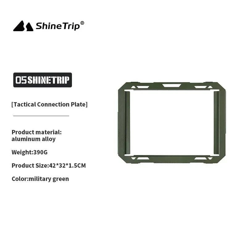 ShineTrip Camping Lightweight Table Portable Folding Table Lift Adjustable Aluminium Camping Table Set-WAYBIKER