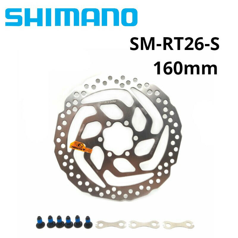 Shimano Deore XT SLX RT76/26/56/66/86 Bike Brake Disc 6 Bolt Ice Point Technology MTB Mountain Bicycle Disc 160MM 180MM 203MM-WAYBIKER