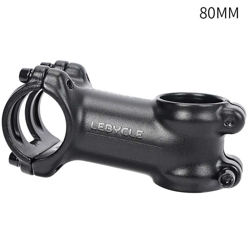 Lebycle MTB bike handlebar stem -7 degree 6061-AL Length 70mm 80mm 90 mm 100 bicycle stem-WAYBIKER