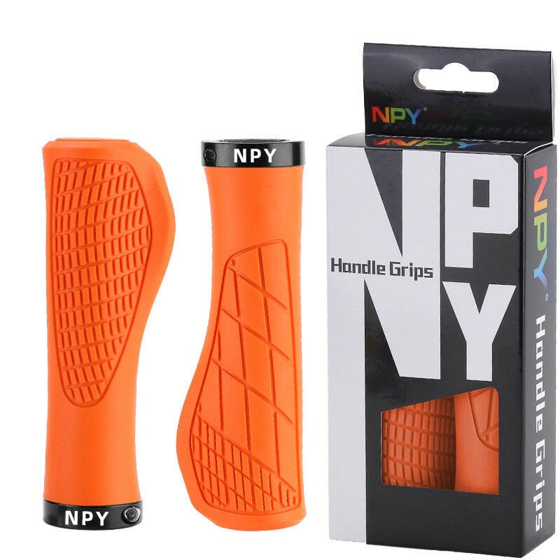 Bicycle Handlebar Grip Lock On Mountain Bike Grip Soft Rubber MTB Cuffs 22.2mm Bicycle Handle Cover Non-slip Bike Handles-WAYBIKER