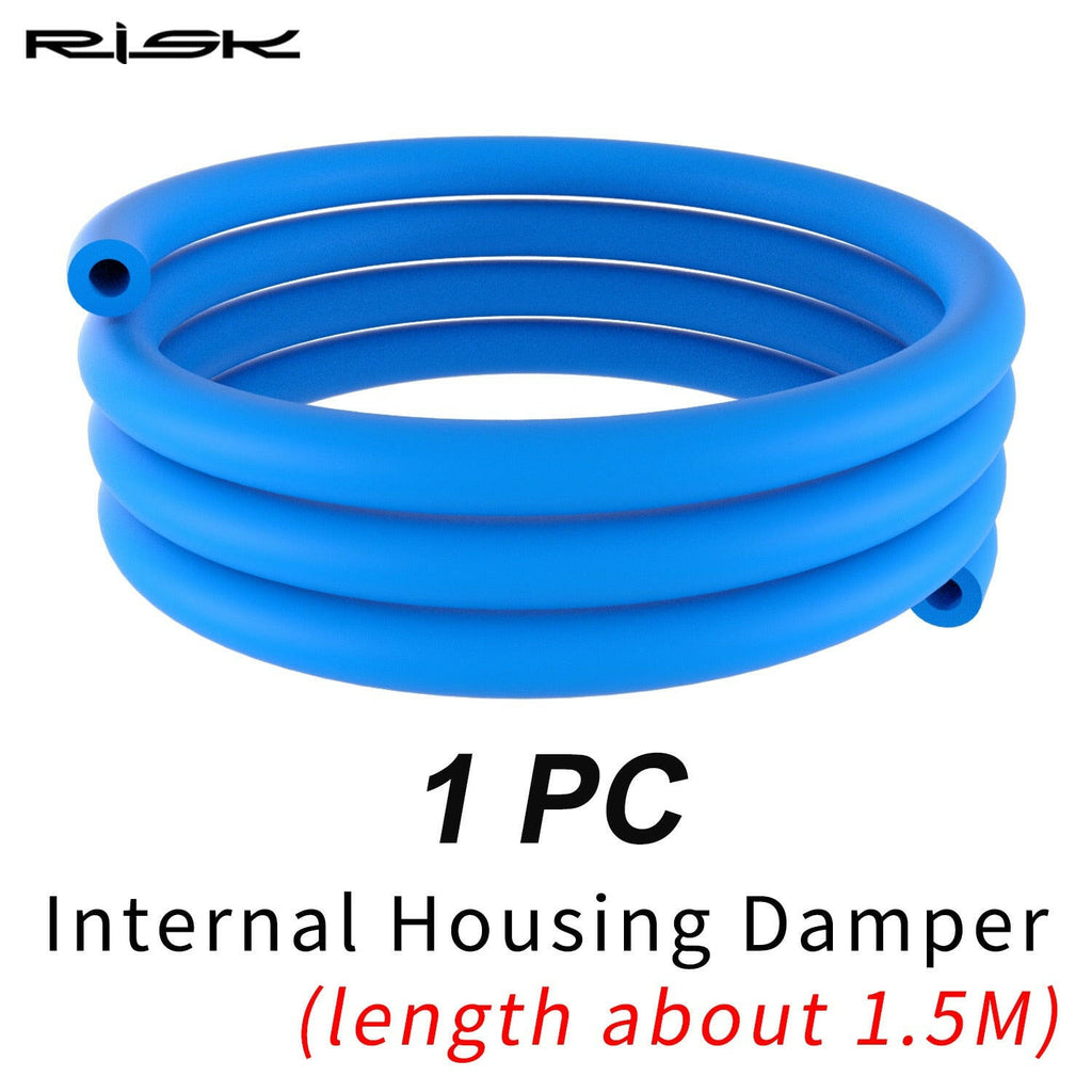 RISK RC306 Bike Internal Housing Damper for Internal Cable Routing Kit Bicycle Frames Protection Sponge Noise Reducer 1.5 Meters