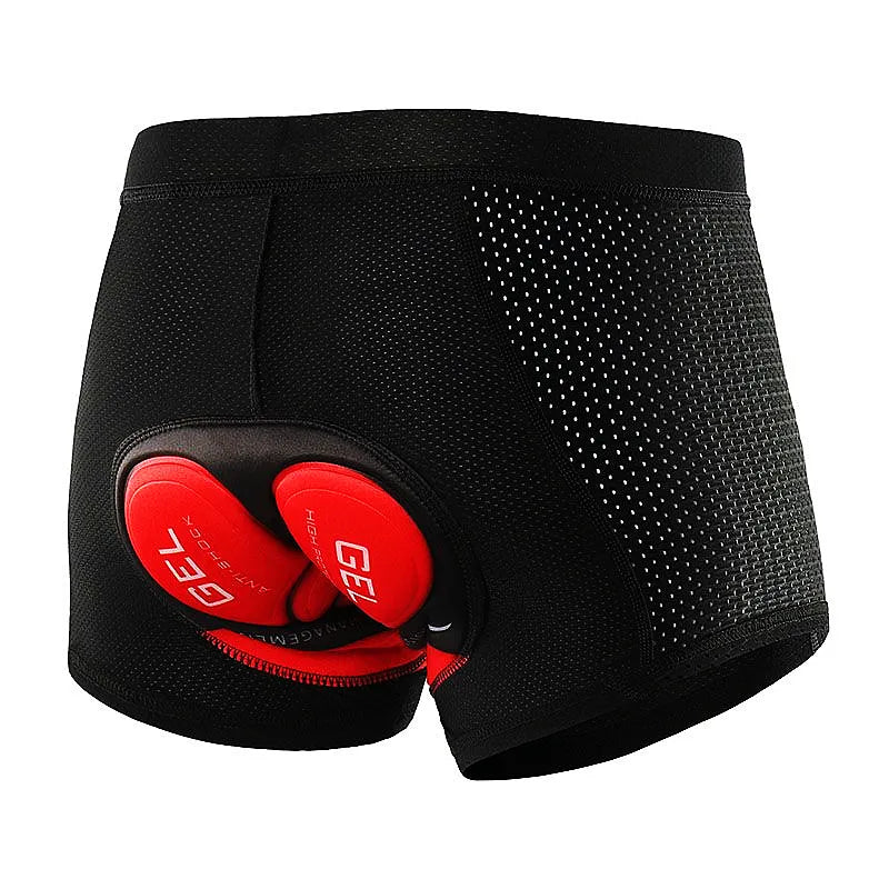 FUALRNY Cycling Shorts Underwear Breathable Padded 5D Gel Bike Shorts Men MTB Anti Slip Leg Grips Riding Cycling Shots Ciclismo-WAYBIKER