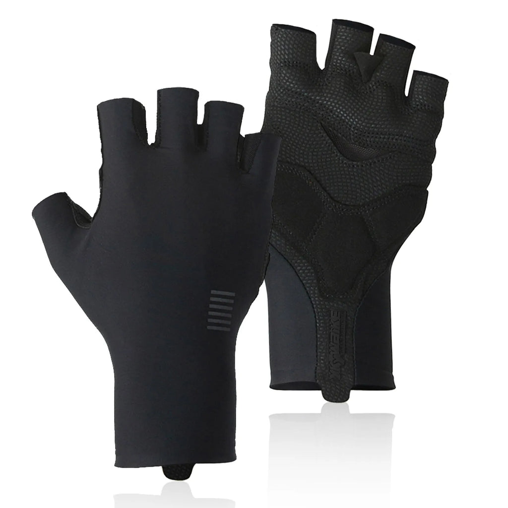 Cycling Gloves MTB Bike Gloves Sports Half Finger Sports Fitness Riding Goves Men Women Breathable Shockproof Bicycle Gloves-WAYBIKER