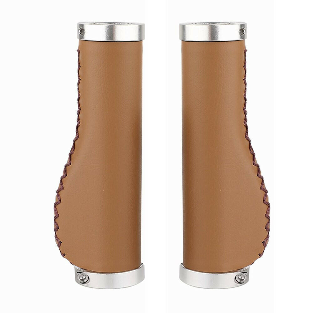 Mtb Grips PU Leather Bicycle Handlebar Sleeve Accessories Modified Bicycle Handlebar Sleeve with Handlebar Road Bicycle Grip-WAYBIKER