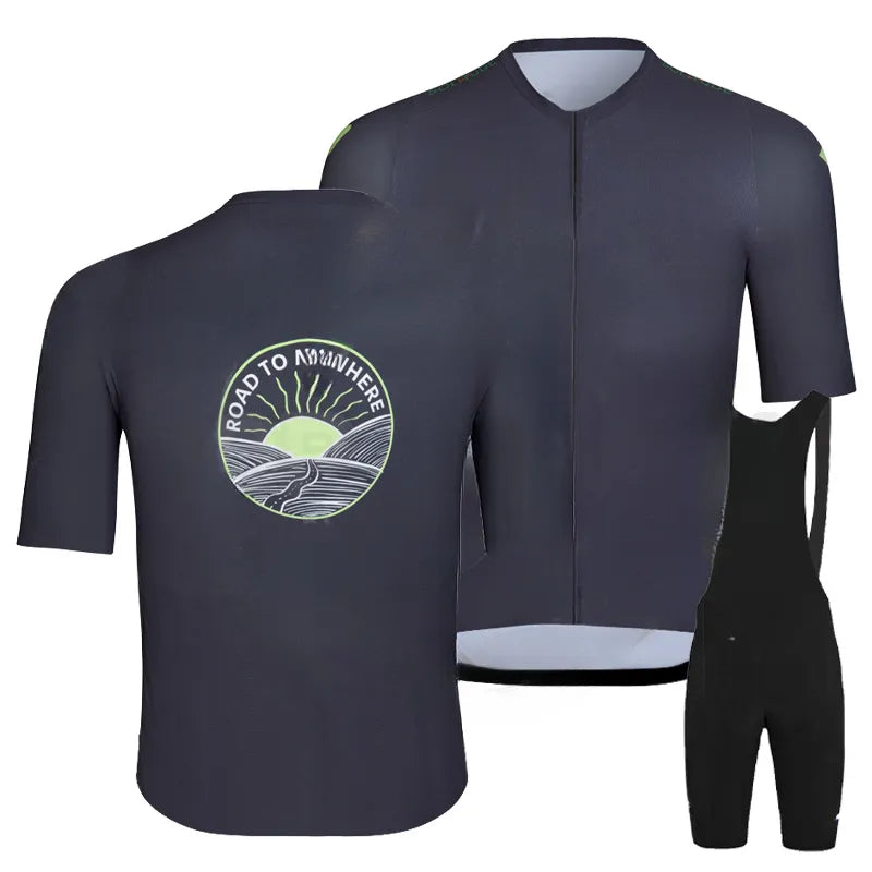 2023  NEW Summer Men's Short-sleeved Quick-drying Breathable Cycling Clothing-WAYBIKER