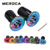 1 Pair Mountain Road Bike Handlebar End Plugs Aluminum Alloy Handle Bar End Cap BMX MTB Bike Grip Cover Bicycle Accessories-WAYBIKER