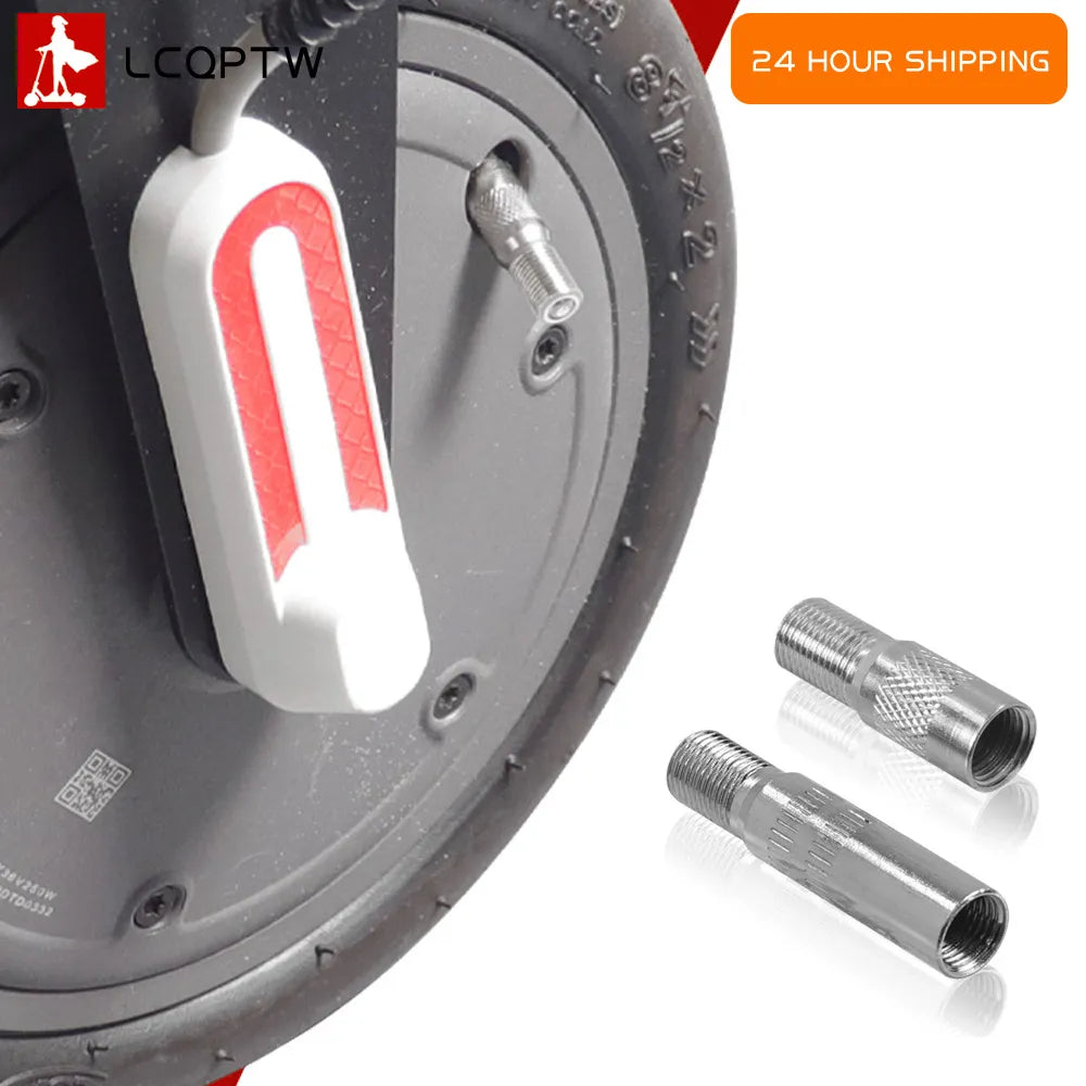 Inflatable Air Nozzle Replacement For Xiaomi MI 3 M365 Pro pro2 1S Scooter Front Wheel Motor Inflatable Extension Air Valve-WAYBIKER