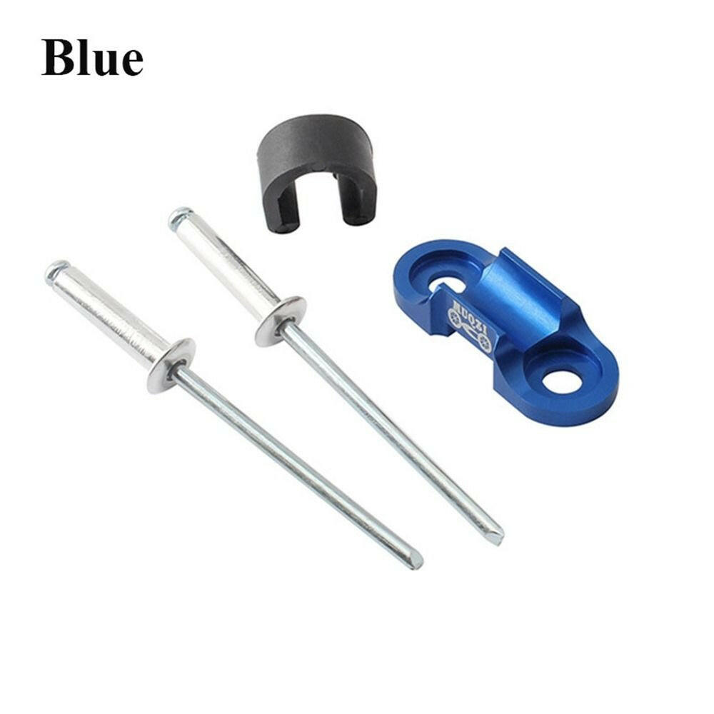 Bike Oil Tube Fixed Clamp Conversion Trap Adapter Bicycle Shifter Brake Cable Set Frame Buckle Aluminum Tube Clip Guide CNC Base-WAYBIKER