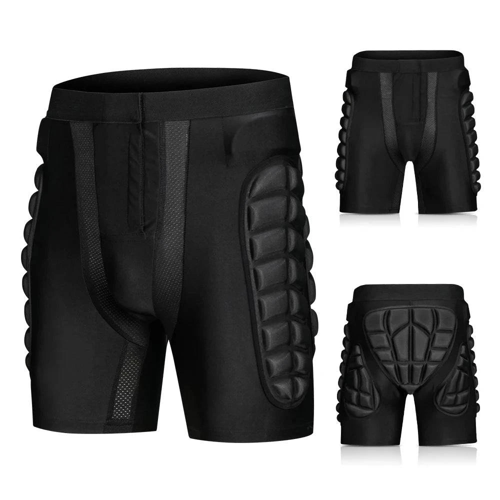 Hip Butt Protective Padded Shorts Armor Hip Protection Shorts Snowboarding Skating Skiing Ride Hip Protection Shorts Men Women-WAYBIKER