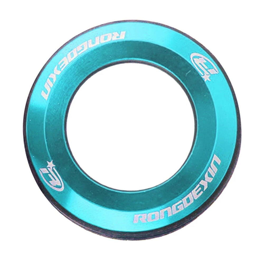 Bicycle Headset Cap 28.6mm Universal Diameter MTB Mountain Bike Top Shell Flat Cover CNC Metal O-ring Seal-WAYBIKER