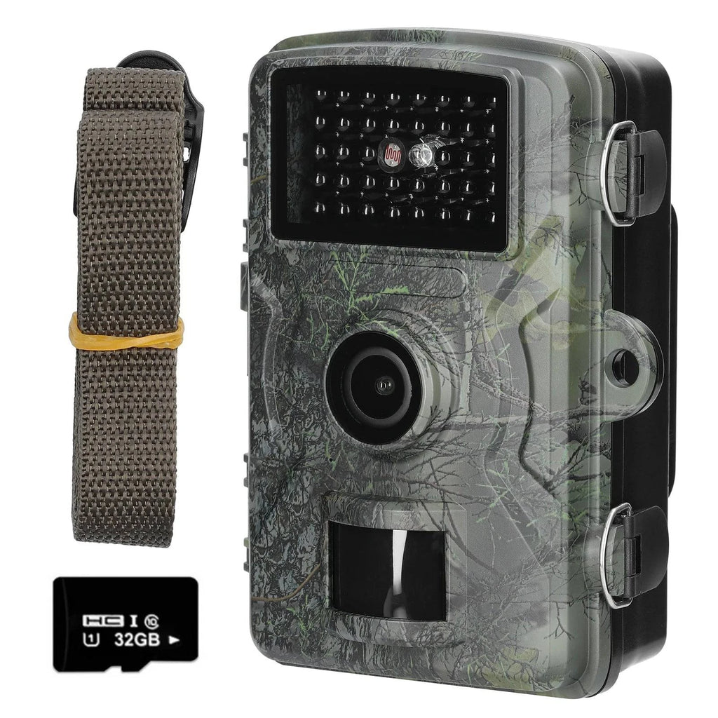 16MP 1080P Portable Taking Trail Camera Outdoor Huntings Animal Observation Monitoring Camera Photo Video Taking IP66 Waterproof-WAYBIKER