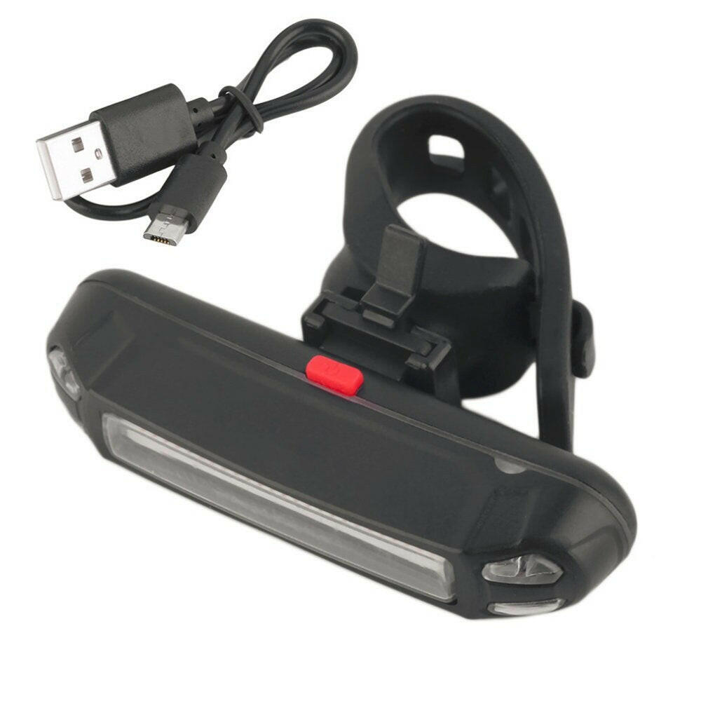 Bicycle Brake Light Flash Usb Tail Light Backrest Bicycle Wireless Remote Control Rotating Bicycle Safety Wire Light-WAYBIKER
