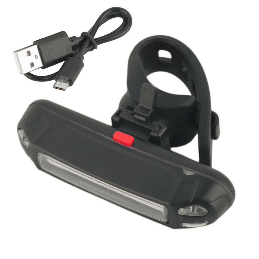 Bicycle Brake Light Flash Usb Tail Light Backrest Bicycle Wireless Remote Control Rotating Bicycle Safety Wire Light