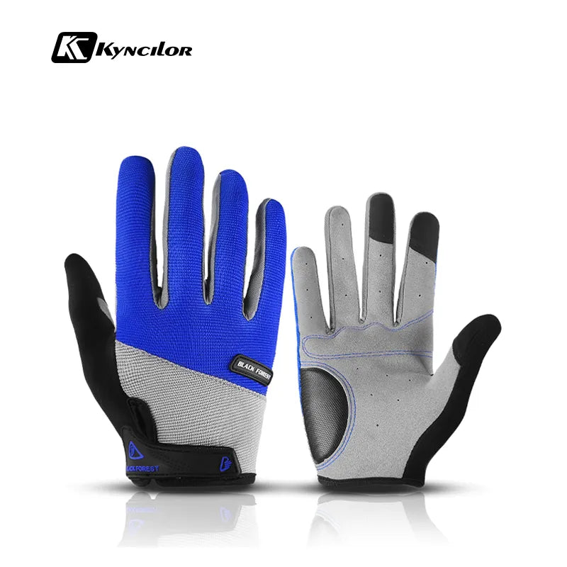 Bike Gloves Bicycle Breathable Accessories Anti-shock Sports Gloves Anti-shock Sports Gloves Men Women-WAYBIKER