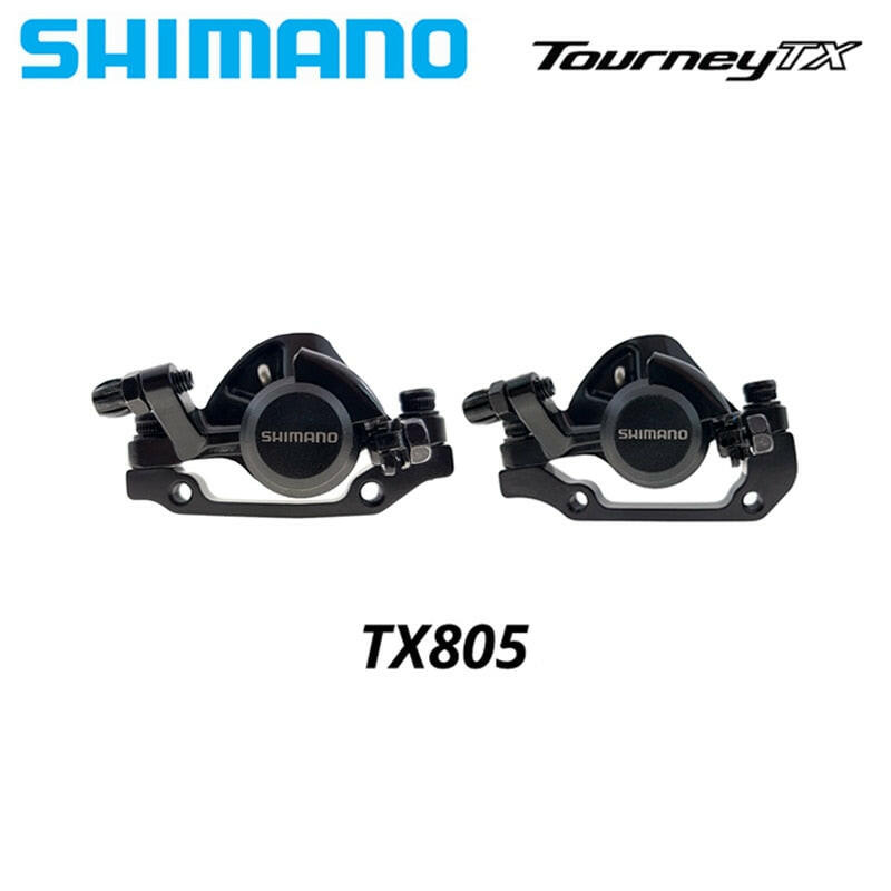Shimano TOURNEY TX BR-TX805 Mechanical Disc Brake Calipers Resin Pads TX805 Caliper Bike Parts