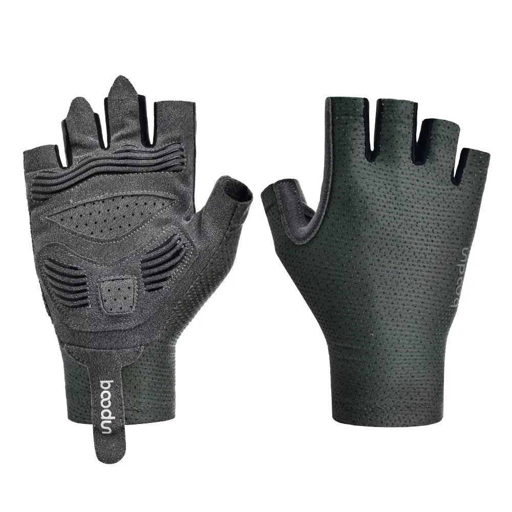 1670long cuff cycling gloves with mesh micofiber and zip thread sunscreen bike gloves-WAYBIKER