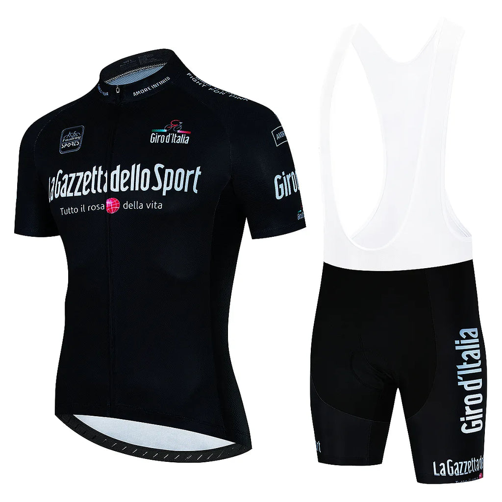 Tour De Giro D'ITALIA Cycling jersey Sets Mens Cycling Clothing Summer Short Sleeve Quick-dry MTB bike suit Ropa Ciclismo Estivo-WAYBIKER