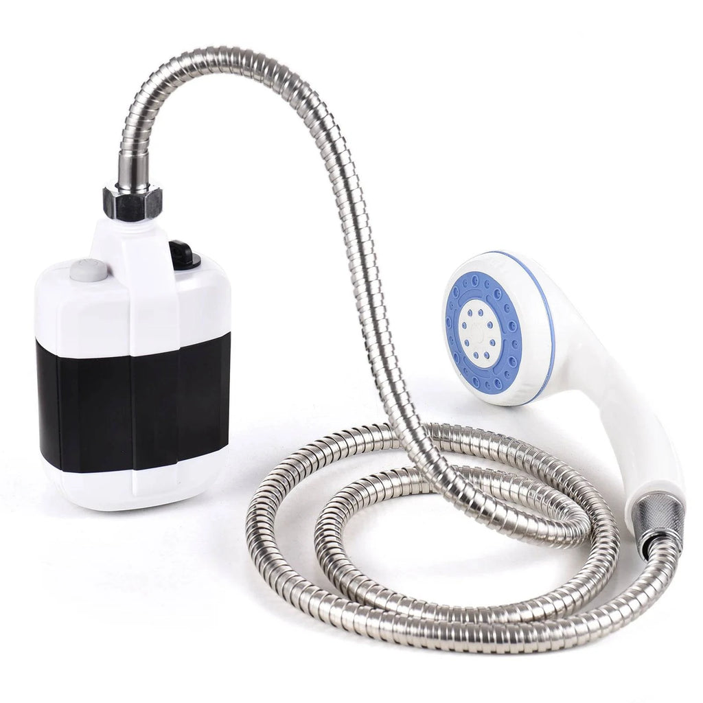 Portable Camping Shower Outdoor USB Rechargeable Electric Shower Pump for Camping Car Washing Gardening Pet Cleaning-WAYBIKER