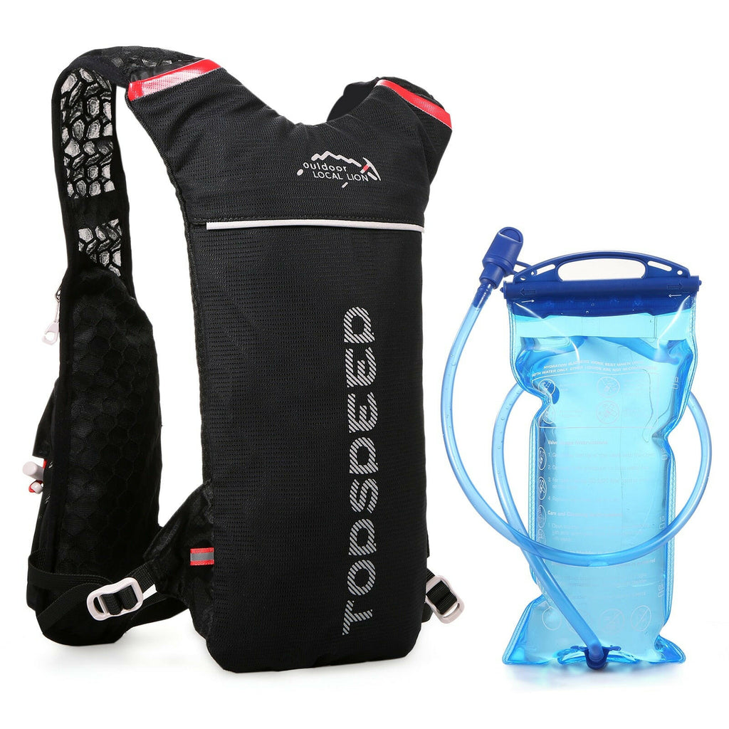 Hydration Pack Backpack with 2L Water Bladder Super Lightweight Breathable Hydration Vest For Outdoors Running Cycling Climbing-WAYBIKER