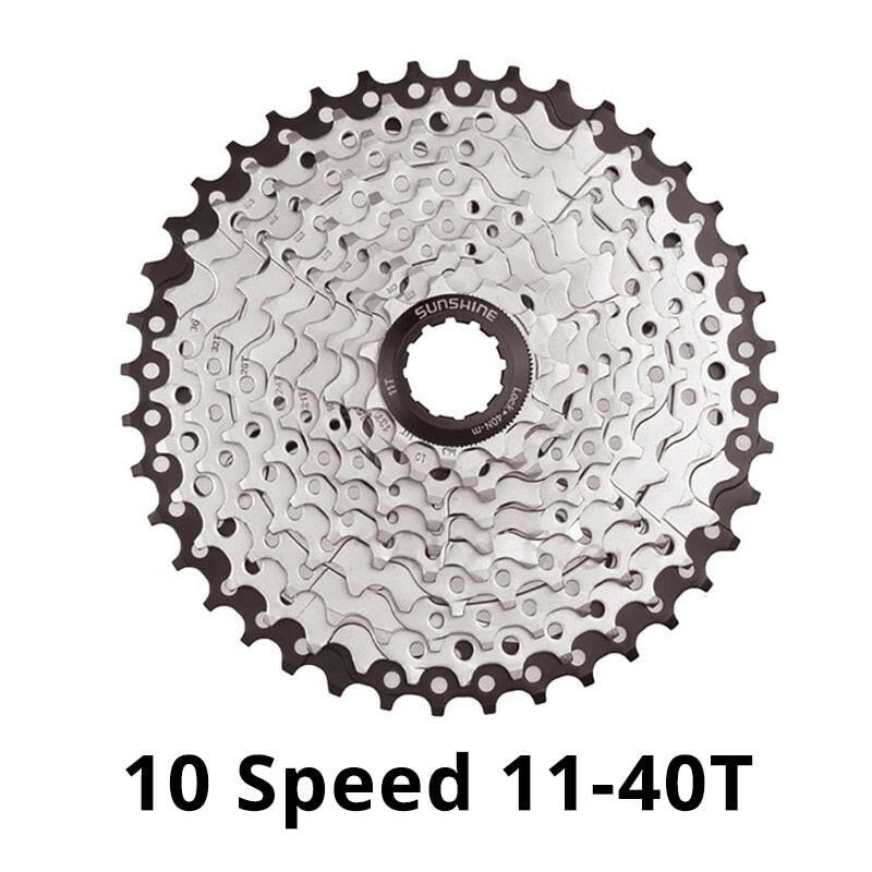 SUNSHINE 10 Speed Cassette 10S 11S 12S MTB Bike Road Bicycle Freewheel 10V 11V 12V 36/42/46/50T 52T for Deore M6000 M6100 SRAM-WAYBIKER