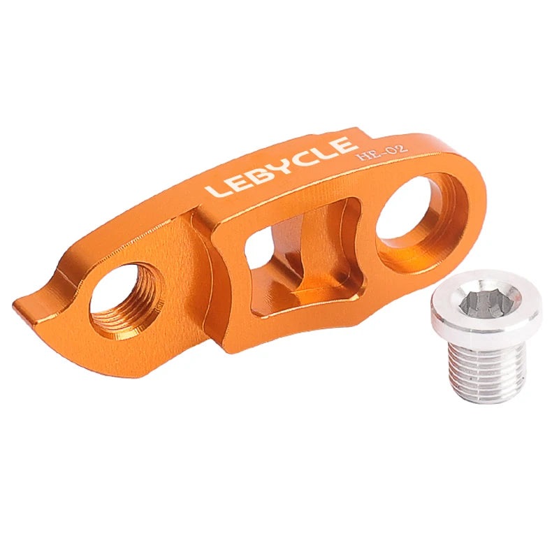 Lebycle MTB Road Bike Rear Derailleur Hanger Extension Extender Cycling Frame Gear Tail Hook Extender Link Bicycle Parts-WAYBIKER