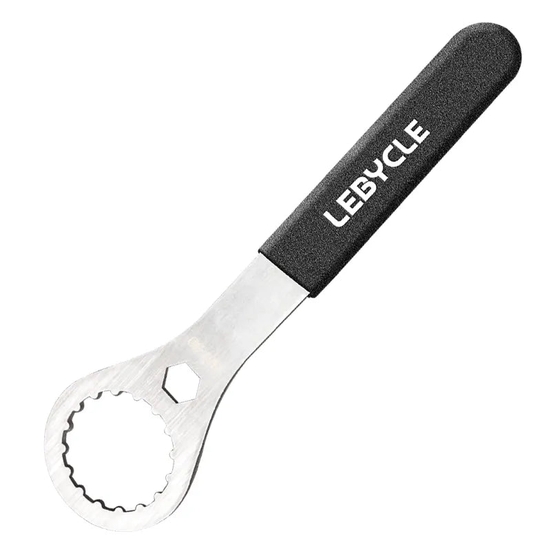 Lebycle MTB Road Bike Stainless steel Bottom Bracket Wrench Bicycle Bottom diameter 39/40.5/44/46/50MM BB Removal Tool Wrench-WAYBIKER