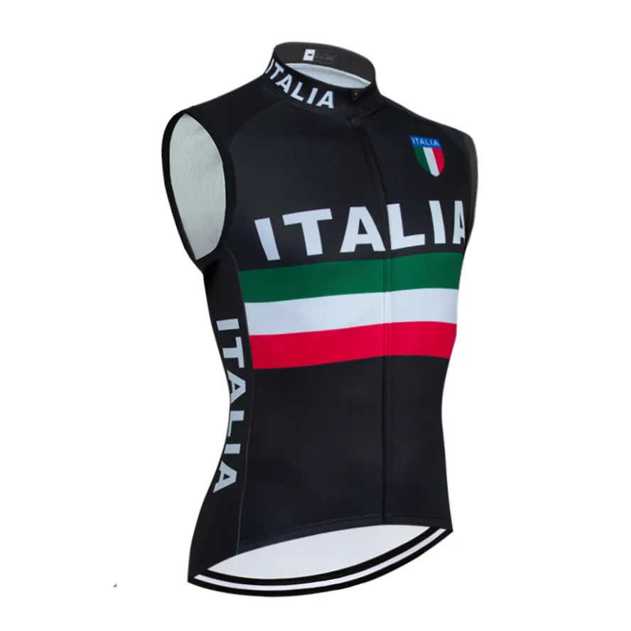 2014 ITALIA Cycling Jersey Breathabke Men Women Team Pro Bike Vest Maillot Ropa Ciclismo Bicycl Tshirt Clothing-WAYBIKER