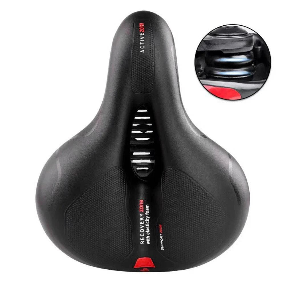 Bike Seat Comfortable & Breathable Bicycle Saddle Cushion Water-Resistant with Dual Shock Absorbing for MTB Mountain Road Bike-WAYBIKER